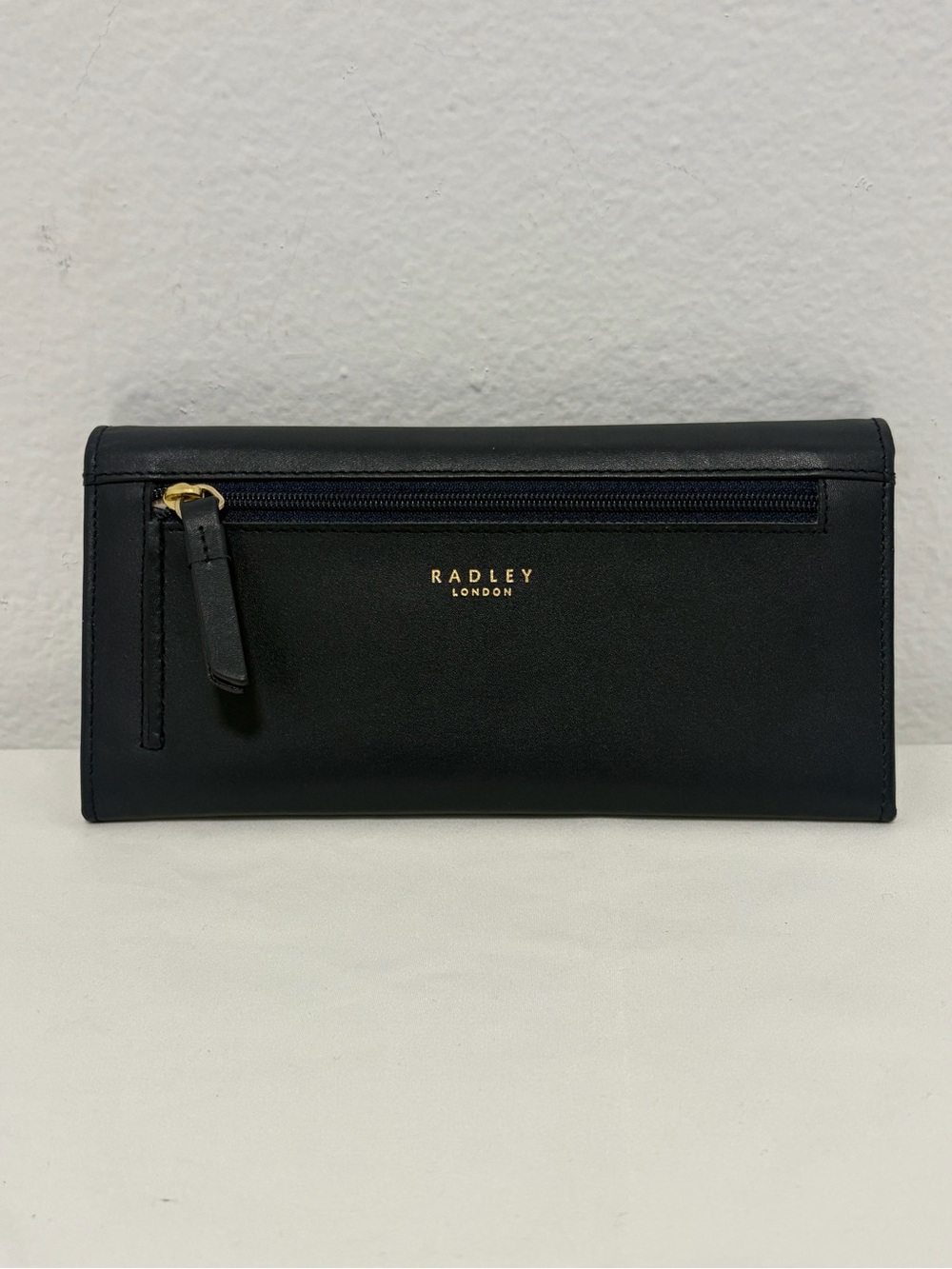 Radley London Navy Blue Puddle Jump Long Bifold Wallet - NWOT - Picture 2 of 10